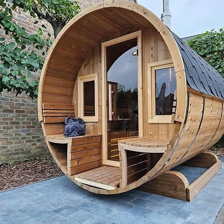 Camper Met Sauna En Zwembad In De Rand Van De Vlaamse Ardennen 호텔 Haaltert 외부 사진